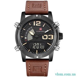 Чоловічий годинник Naviforce NF 9095 спортивні Чоловічий годинник Naviforce NF 9095 спортивні
