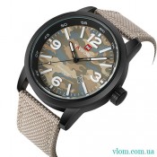 Чоловічий годинник Naviforce LX57 військові камуфляж