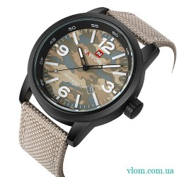 Чоловічий годинник Naviforce LX57 військові камуфляж Чоловічий годинник Naviforce LX57 військові камуфляж