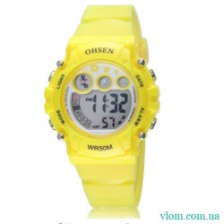 Жіночий спортивний годинник OHSEN yellow Жіночий спортивний годинник OHSEN yellow