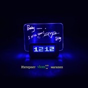 Настільний годинники Highstar з дошкою для запису