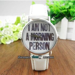 Годинник A am not a morning person Годинник A am not a morning person