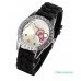 Для дитини кварцові годинники Hello Kitty з бантиком для дівчинки