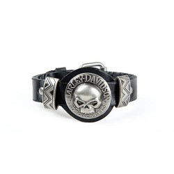 Чоловічий браслет череп Harley Davidson Чоловічий браслет череп Harley Davidson