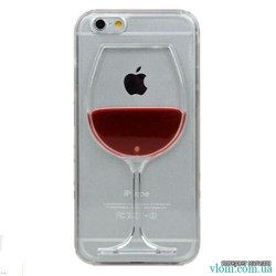 Чохол з рідиною вино на Iphone 6 plus Чохол з рідиною вино на Iphone 6 plus