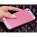 Чохол рожевий стрази Iphone 5 / 5s