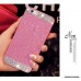 Чохол рожевий стрази Iphone 5 / 5s