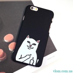 Чохол злий котик на Iphone 6 plus Чохол злий котик на Iphone 6 plus