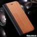 Чохол Дерев'яний Книжка Шкіра на Iphone 6/6s;