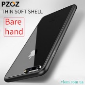 Чохол чорний глянсовий на Iphone 7/8
