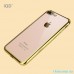 Чохол силіконовий золото на Iphone 7/8
