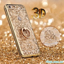 Чохол золоте кільце на Iphone 7/8 Чохол золоте кільце на Iphone 7/8