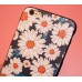 Чохол об'ємні ромашки на Iphone 7/8 PLUS