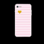 Чохол рожеві смужки на Iphone 7/8 plus