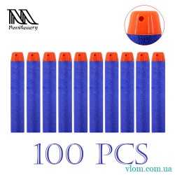 Патрони м'які для Nerf 100 шт Патрони м'які для Nerf 100 шт