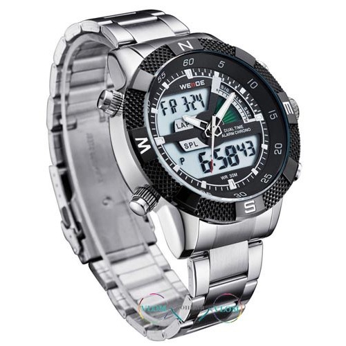 Чоловічий металевий годинник Weide WH 1104 Чоловічий металевий годинник Weide WH 1104