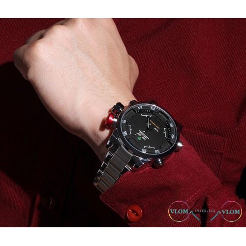 Чоловічий металевий годинник Weide WH 2309 Чоловічий металевий годинник Weide WH 2309